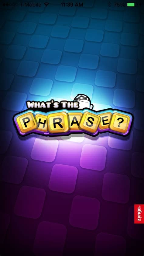 phrasal word game.